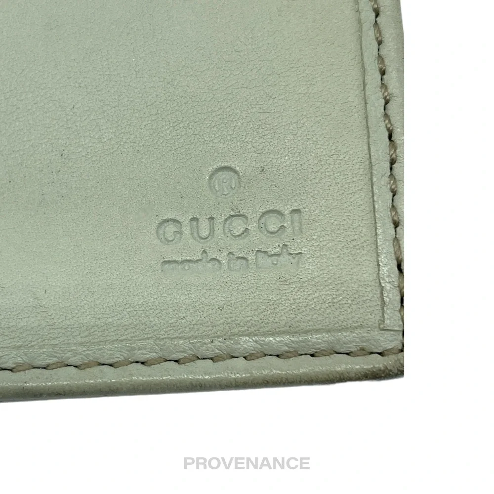 🔴 Gucci Long Wallet - GG Guccisima Chalk Leather - Picture 10 of 10
